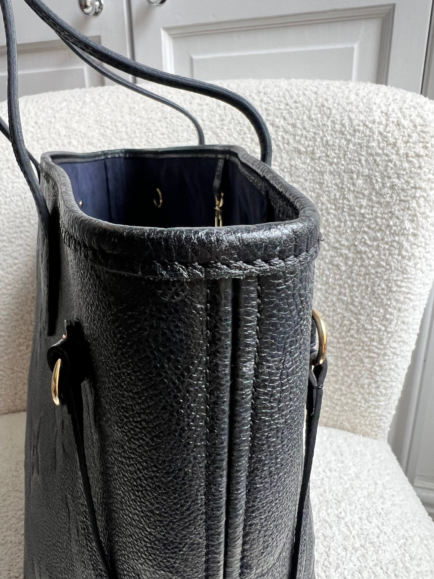 Louis Vuitton Neverfull MM Black Empreinte (RRP £1,970)