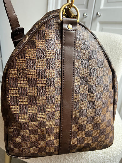 Louis Vuitton Keepall Bandouliere 55 Damier Ebene (RRP £2,020)