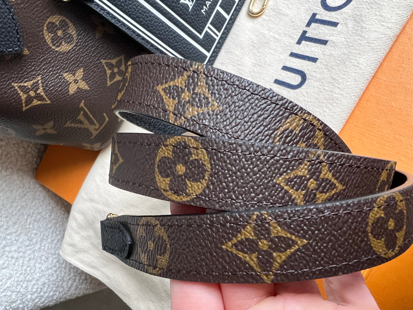 Louis Vuitton Neverfull BB Inside Out (RRP £2,010)