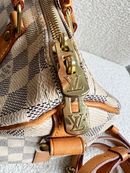 Louis Vuitton Speedy 25 Bandouliere Damier Azur (RRP £1,440)