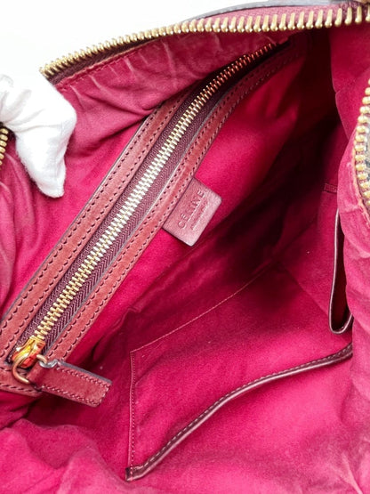 Vintage Celine Triomphe Canvas Crossbody Bag