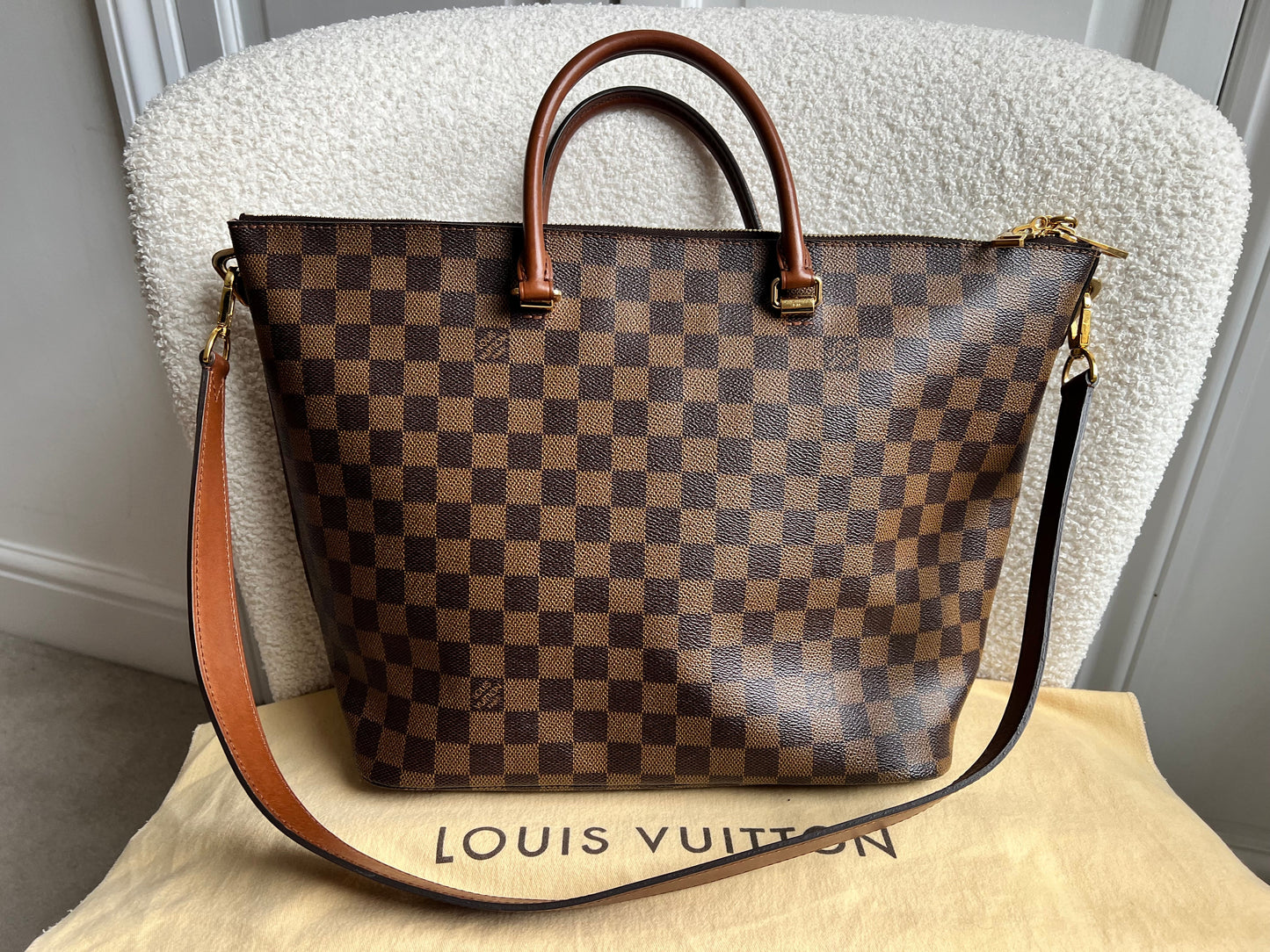 Louis Vuitton Belmont Tote Damier Ebene