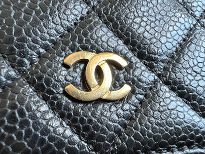 Chanel Black Caviar Wallet on Chain (RRP £2,930)