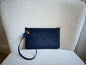 Louis Vuitton Pouch (from Neverfull) Navy Empreinte
