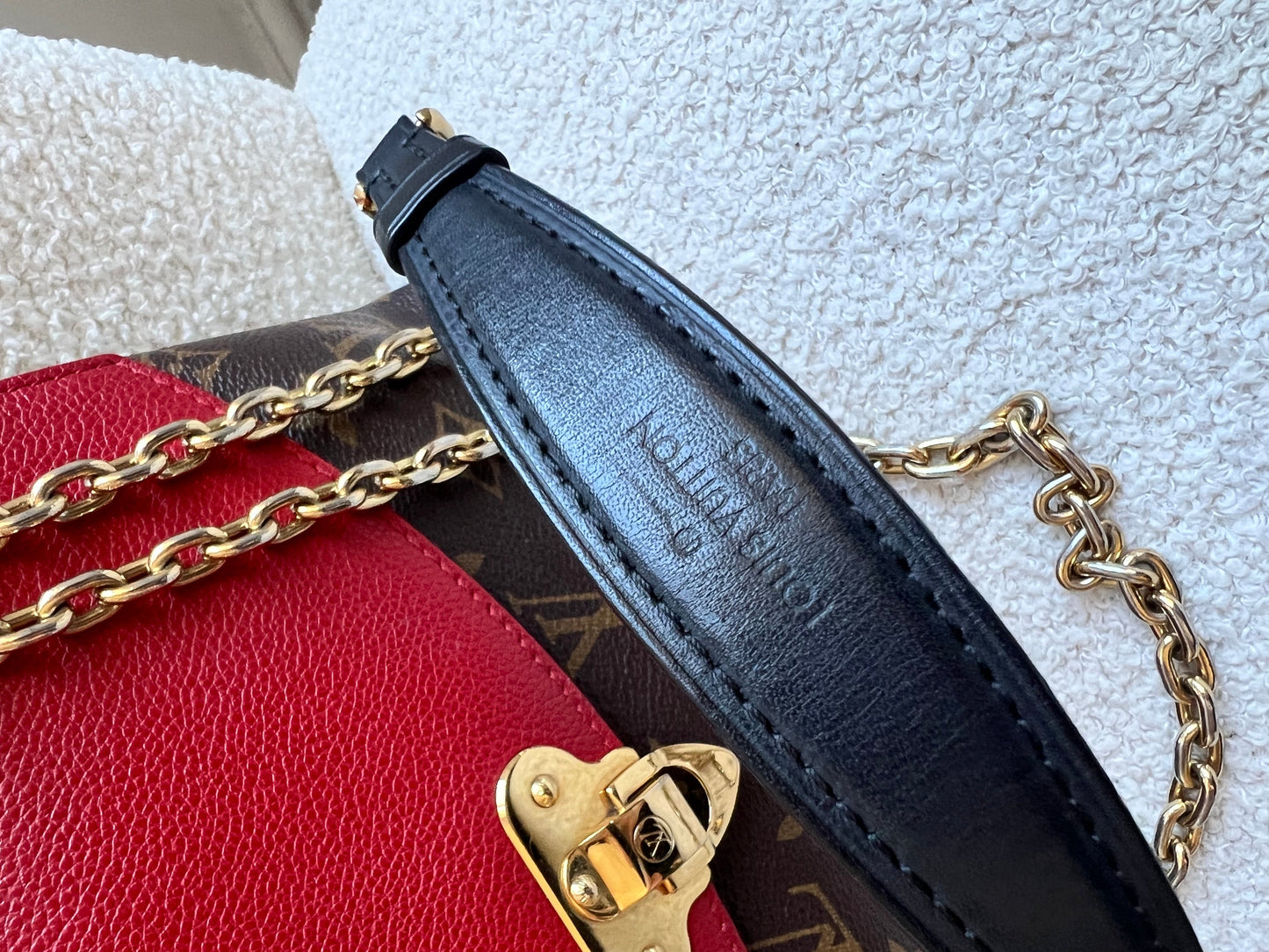 Louis Vuitton Saint Placide Monogram Red