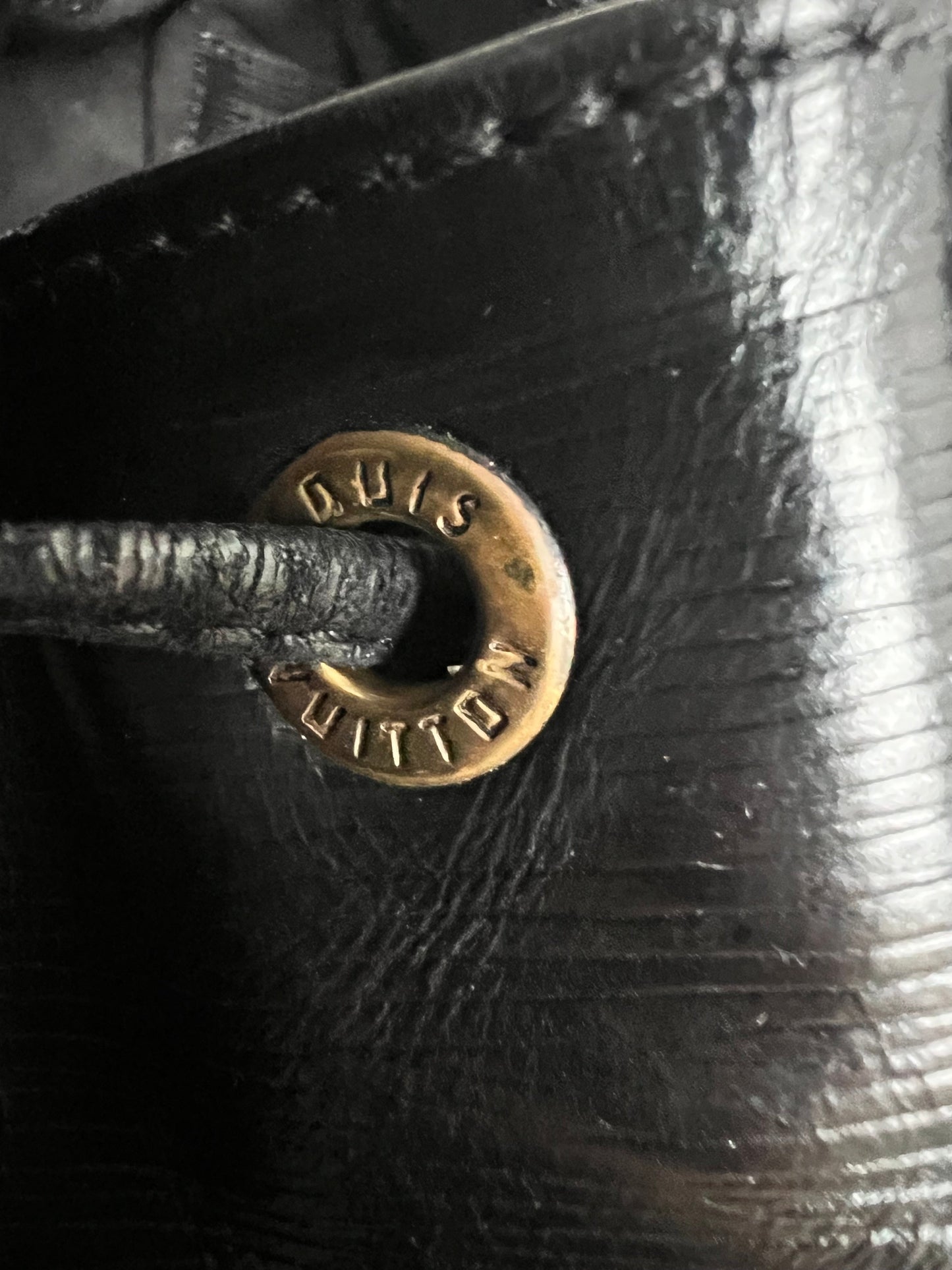 Louis Vuitton Black Epi Noe GM