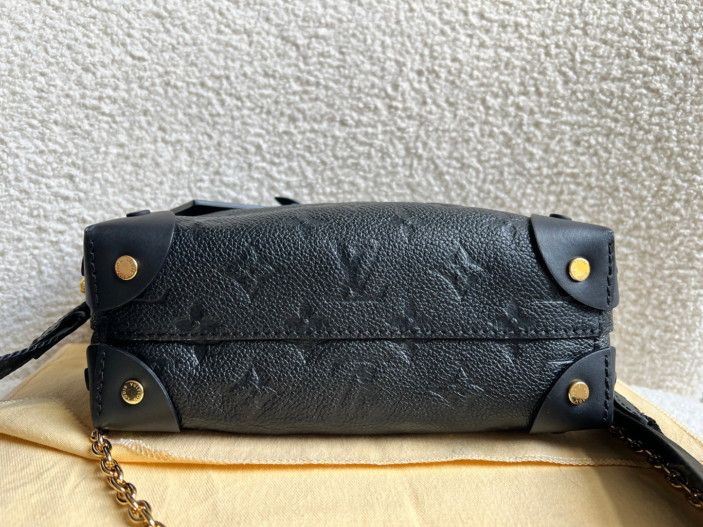 Louis Vuitton Black Empreinte Petite Malle Souple Bag (RRP £2420)