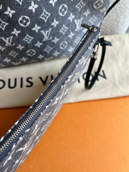 Louis Vuitton Neverfull MM Jacquard Denim