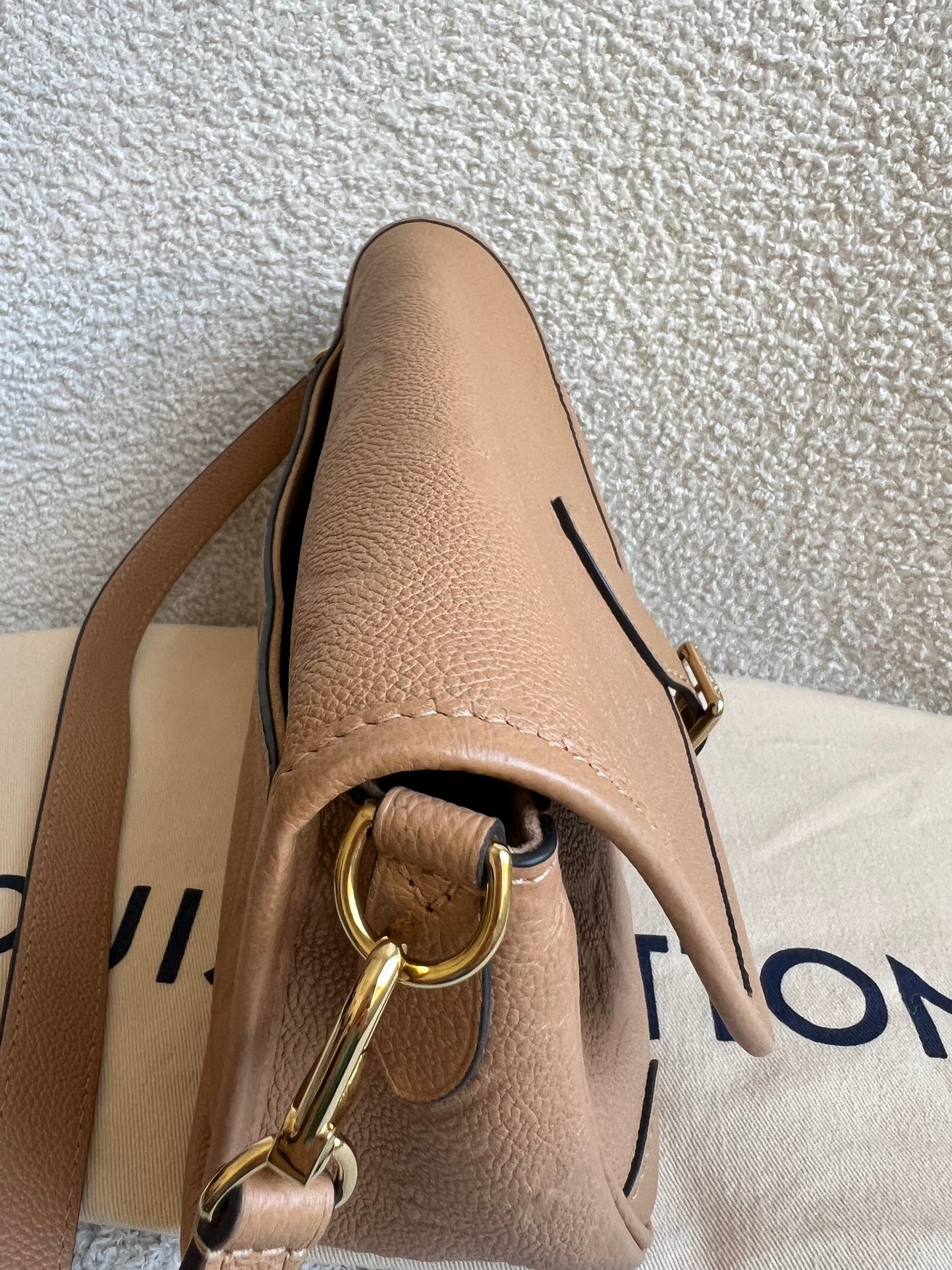 Louis Vuitton Diane Satchel Sand Empreinte (RRP £2,120)
