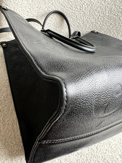 Louis Vuitton On the Go GM Black Empreinte (RRP £2,620)