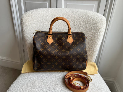 Louis Vuitton Speedy 30 Bandouliere Monogram (RRP £1450)