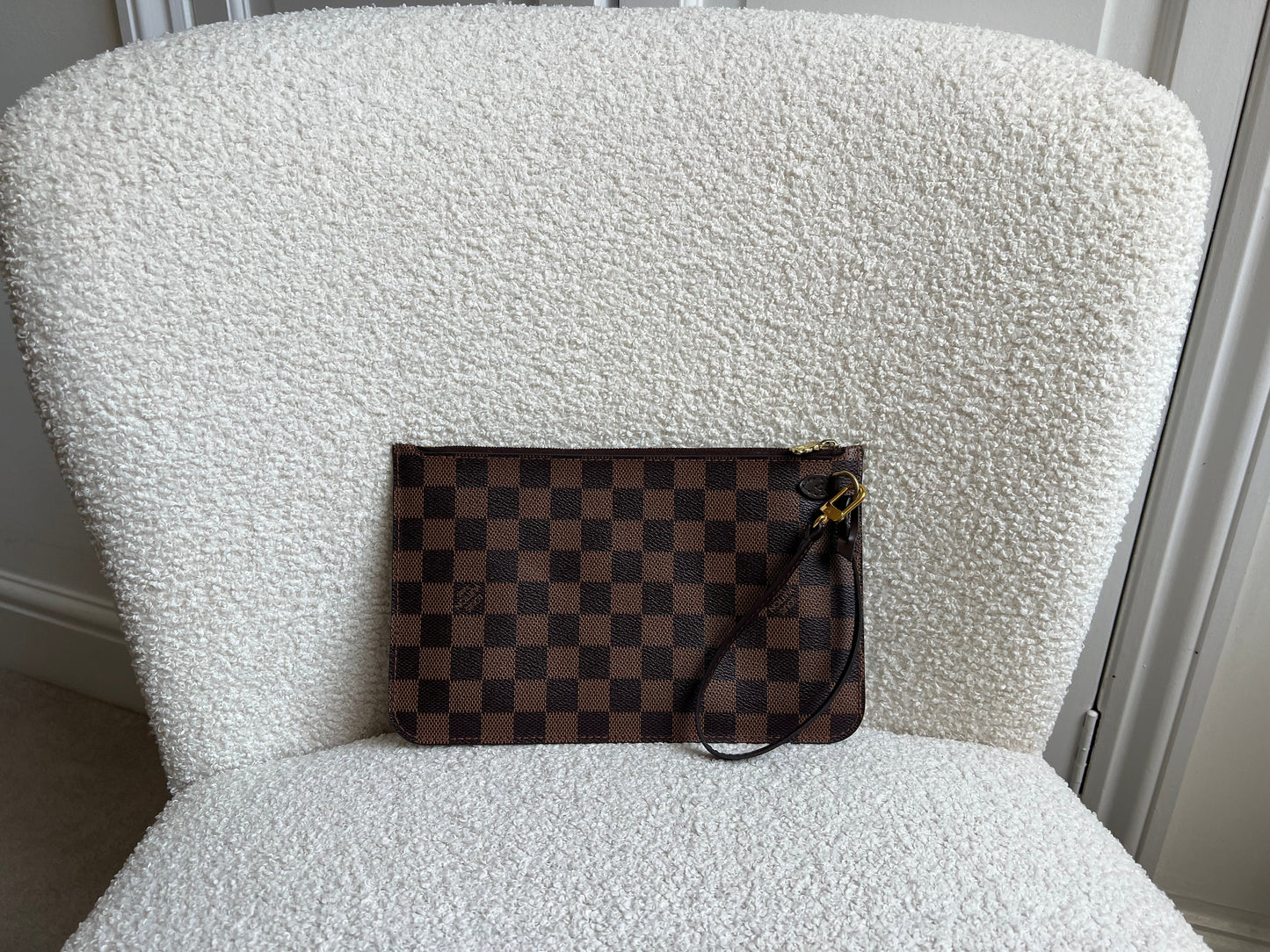 Louis Vuitton Pouch (from Neverfull) in Damier Ebene