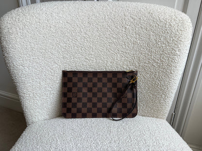 Louis Vuitton Pouch (from Neverfull) in Damier Ebene