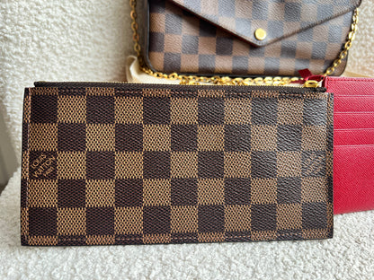 Louis Vuitton Felicie Pochette Damier Ebene (RRP £1110)