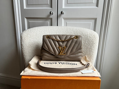Louis Vuitton Taupe New Wave Chain Bag MM (RRP £2310)