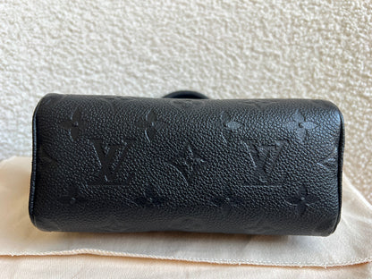 Louis Vuitton Speedy Nano Black Empreinte (RRP £1540)