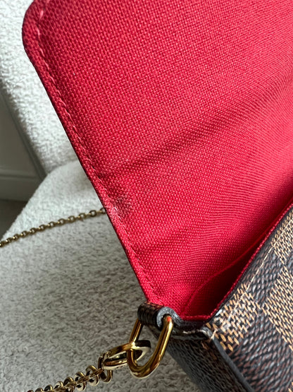 Louis Vuitton Felicie Pochette Damier Ebene (RRP £1110)