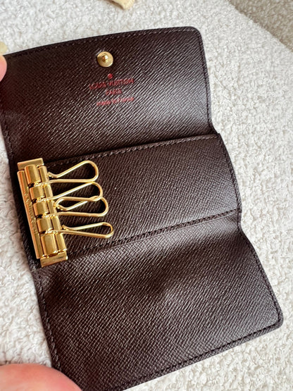 Louis Vuitton Key Holder Damier Ebene (RRP £190)