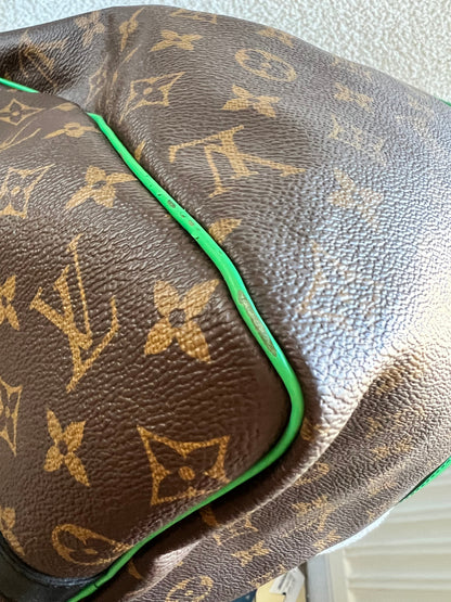 Louis Vuitton Keepall Bandouliere 50 Monogram Macassar and Minty Green (RRP £2,520)