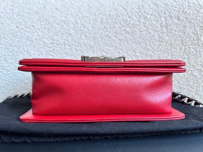 Chanel Small Red Boy Bag (RRP £5,390)