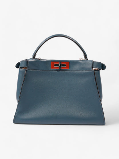 Fendi Peekaboo Leather Red Handbag Style 46