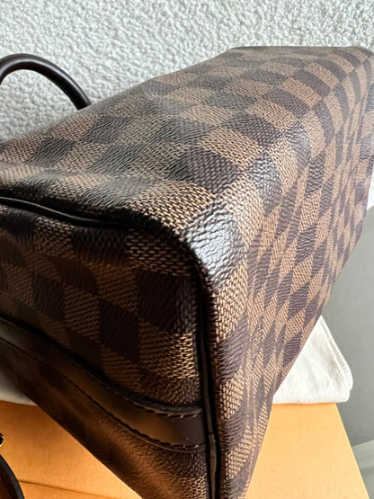 Louis Vuitton Speedy 25 Bandouliere Damier Ebene (RRP £1,440)