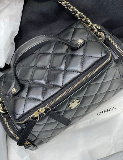 Chanel Timeless Lambskin Black Handbag Lambskin