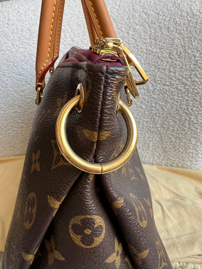 Louis Vuitton Pallas Tote in Monogram and Fuchsia (RRP £1960)