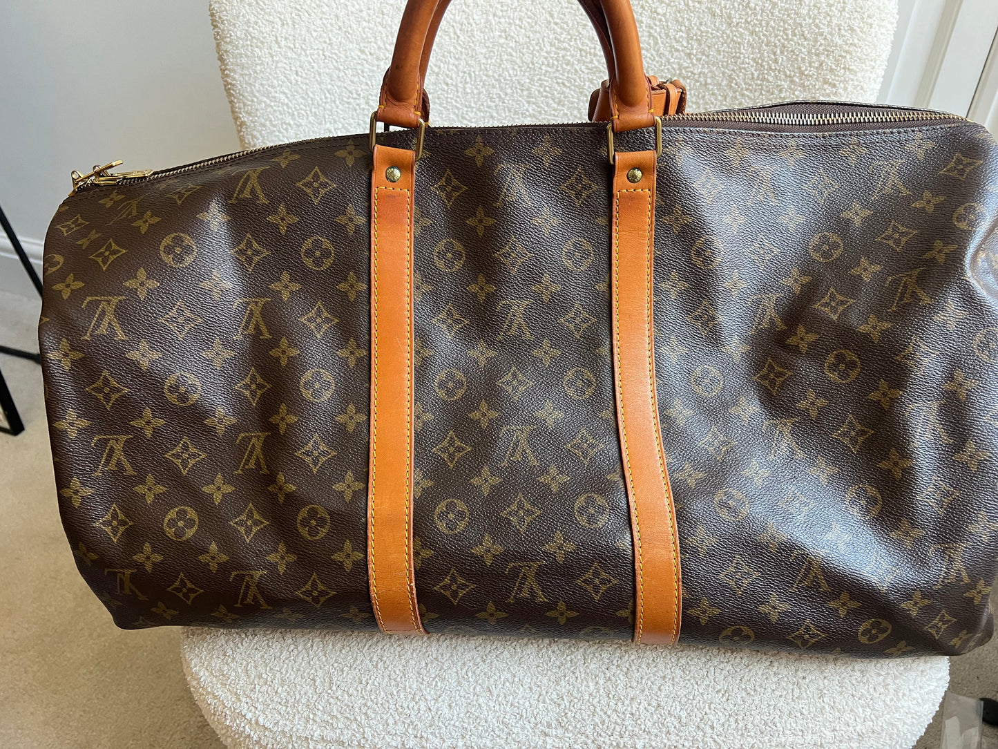 Louis Vuitton Vintage Keepall Bandouliere 60