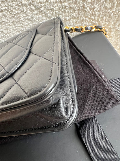 Chanel Wallet on Chain in Black Lambskin Gold Hardware (RRP £2,930)