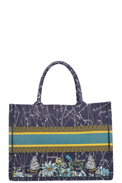 Dior Book Tote Canvas Tote Bag