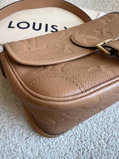 Louis Vuitton Diane Satchel Sand Empreinte (RRP £2,120)
