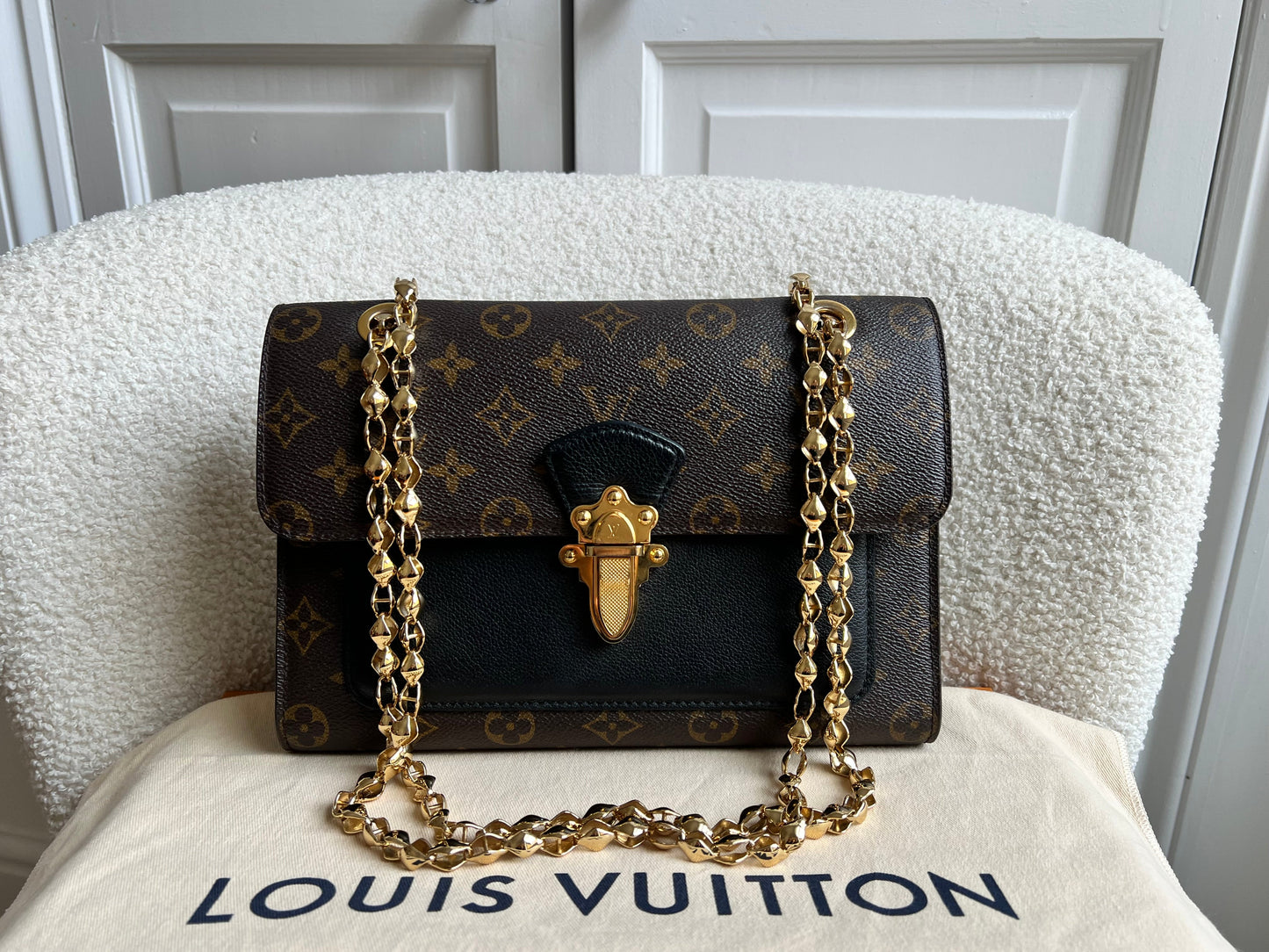 Louis Vuitton Victoire Monogram and Black (RRP £2000)