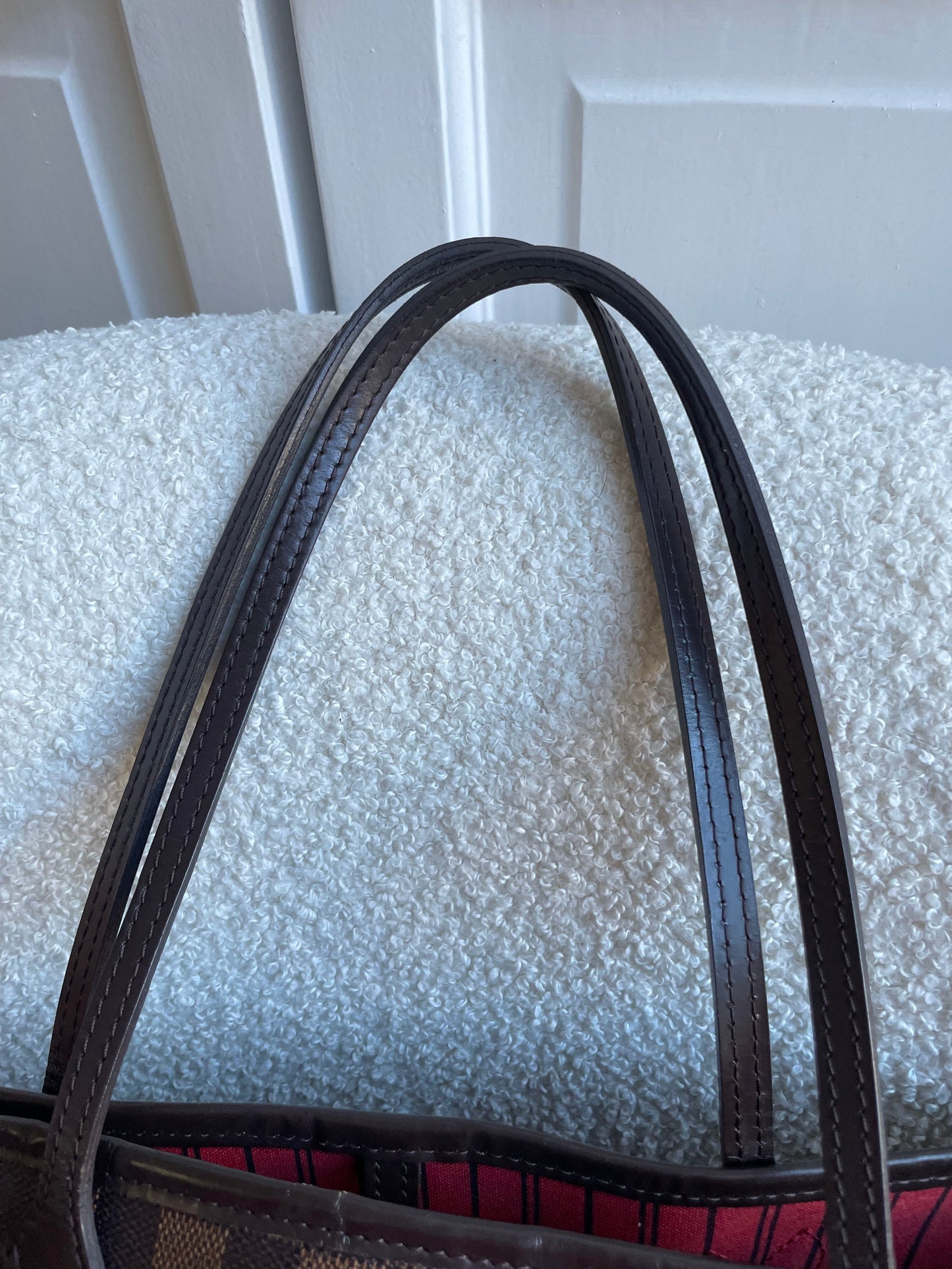 Louis Vuitton Neverfull MM Damier Ebene Cherry Interior (RRP £1,430)