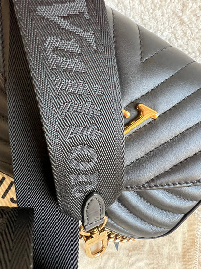 Louis Vuitton Black New Wave Multi Pochette (RRP £2070)