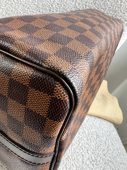 Louis Vuitton Speedy Bandouliere 30 Damier Ebene (RRP £1490)