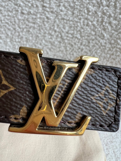 Louis Vuitton Initials Belt Monogram Size 95