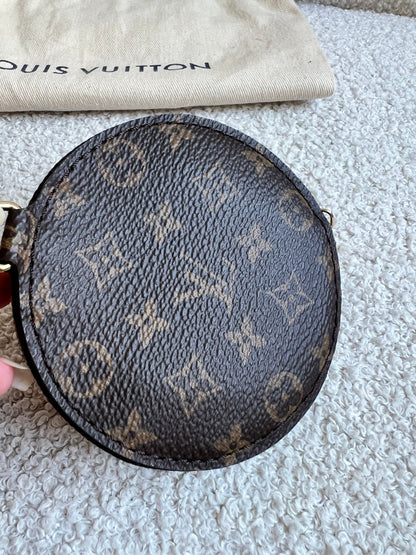 Louis Vuitton Round Coin Purse Monogram