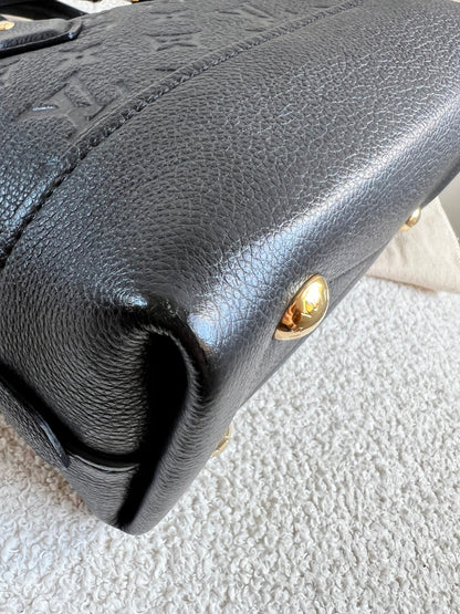 Louis Vuitton Alma Neo BB Black Empreinte  (RRP £2,020)