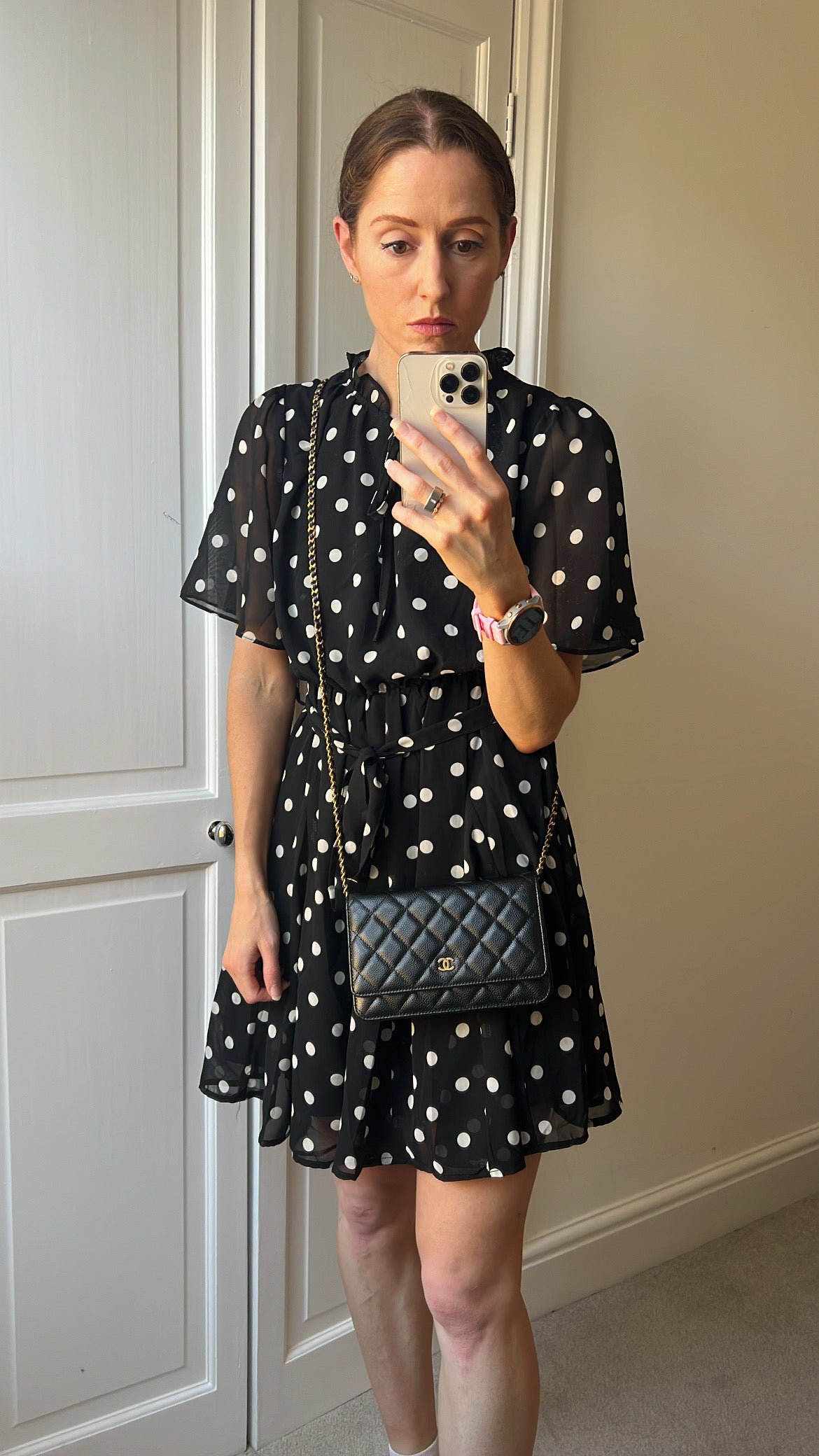 Chanel Black Caviar Wallet on Chain (RRP £2,930)