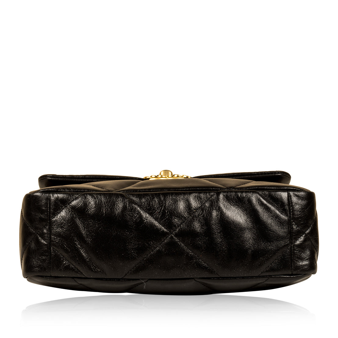 Chanel Chanel 19 Lambskin Black Shoulder Bag Style 27