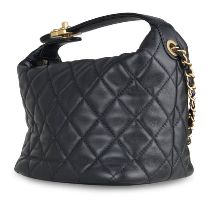 Chanel Chanel 19 Lambskin Black Shoulder Bag Style 5