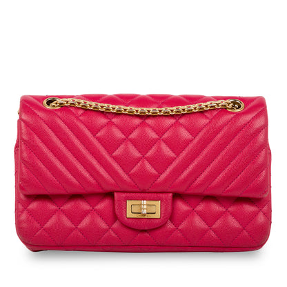 Chanel Classic Flap Caviar Gold Shoulder Bag