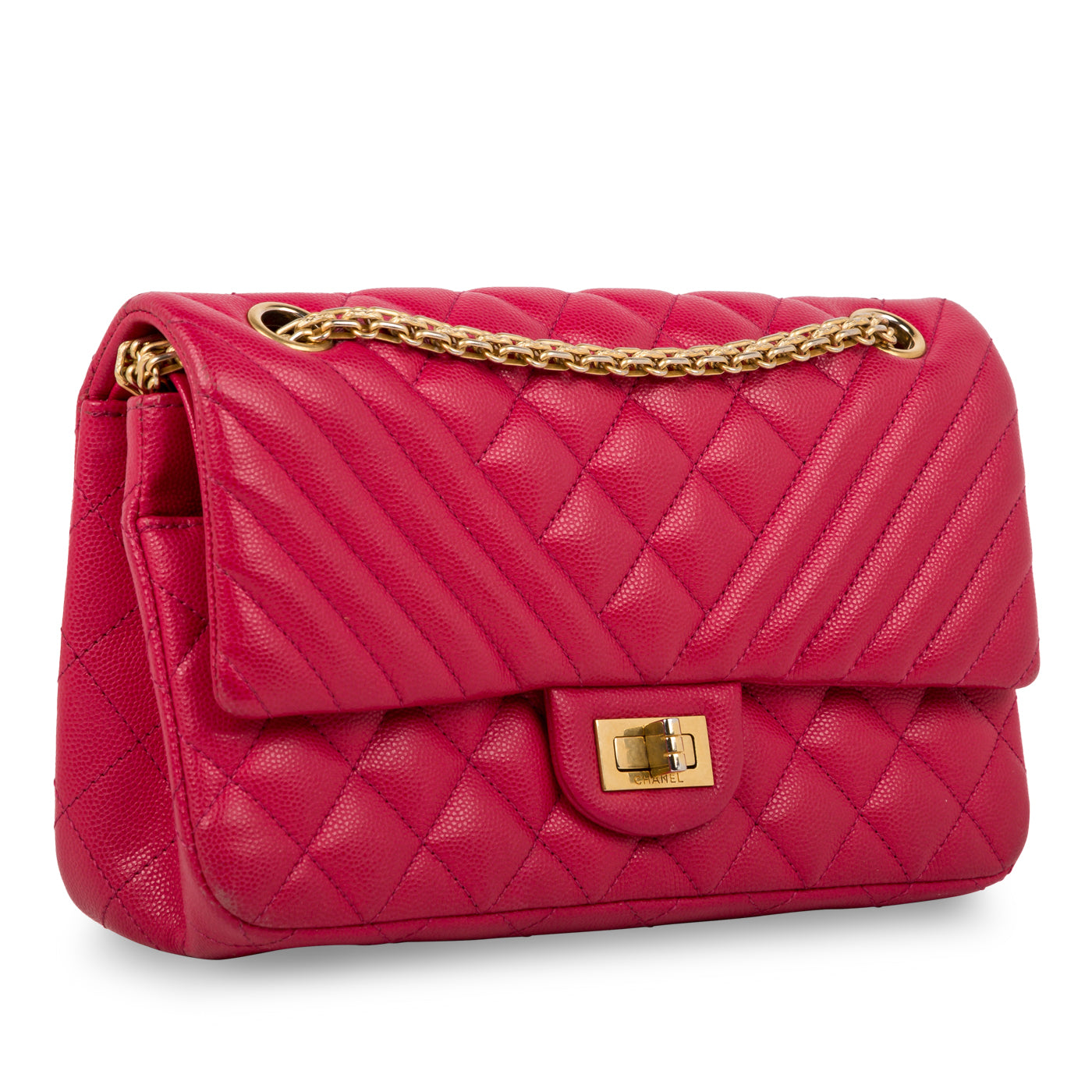 Chanel Classic Flap Caviar Gold Shoulder Bag