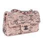 Chanel Classic Flap Leather Pink Shoulder Bag