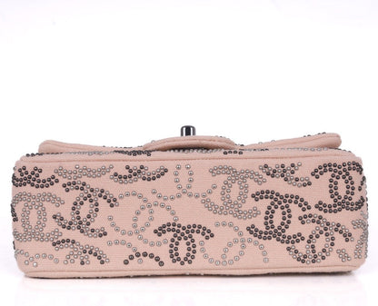 Chanel Classic Flap Leather Pink Shoulder Bag
