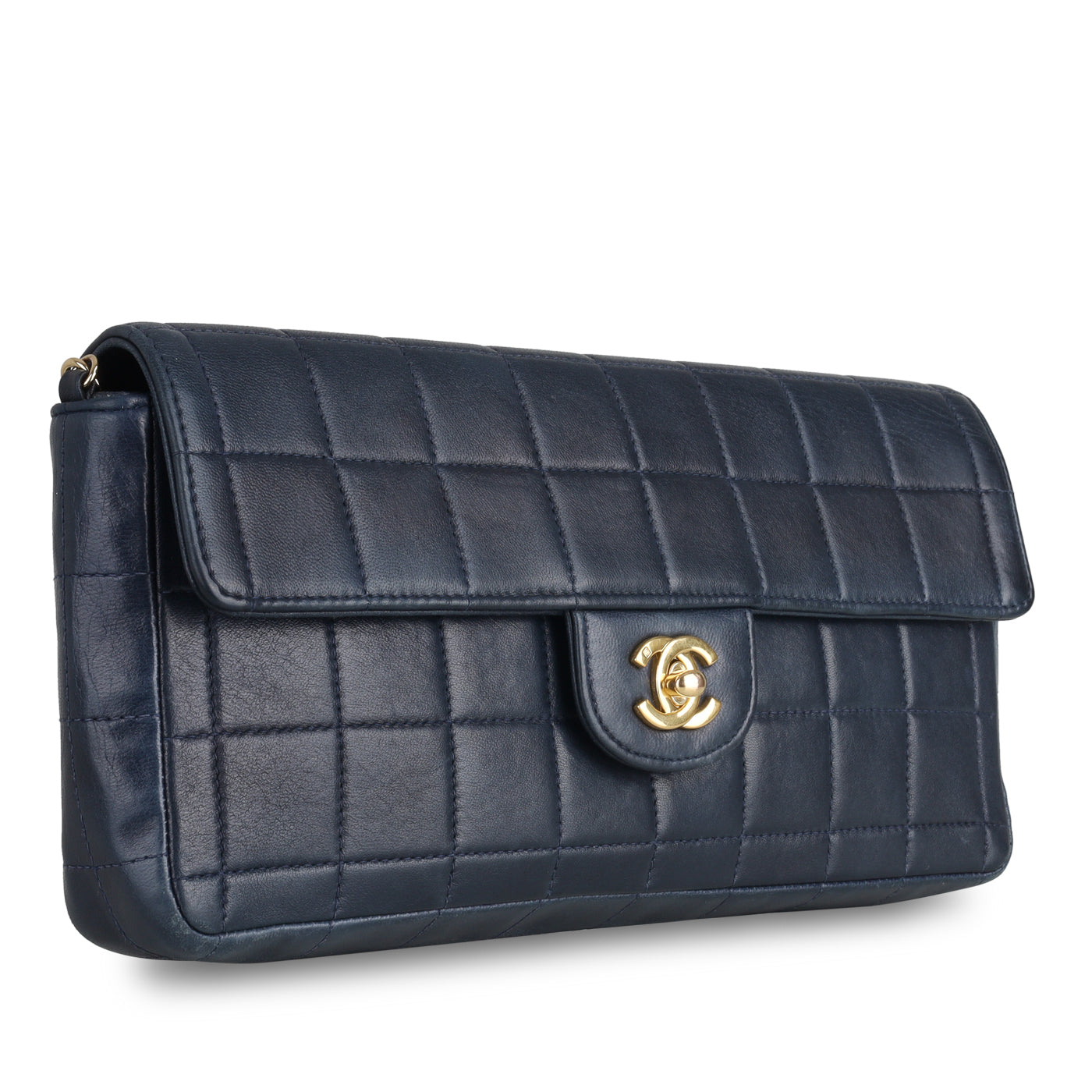 Chanel Lambskin Gold Shoulder Bag Style 21