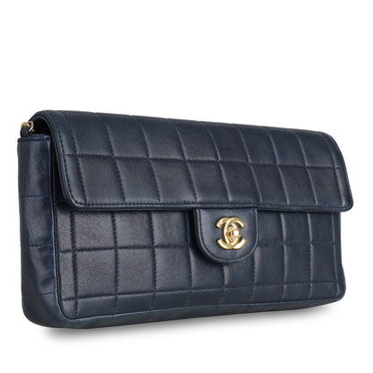 Chanel Lambskin Gold Shoulder Bag Style 21