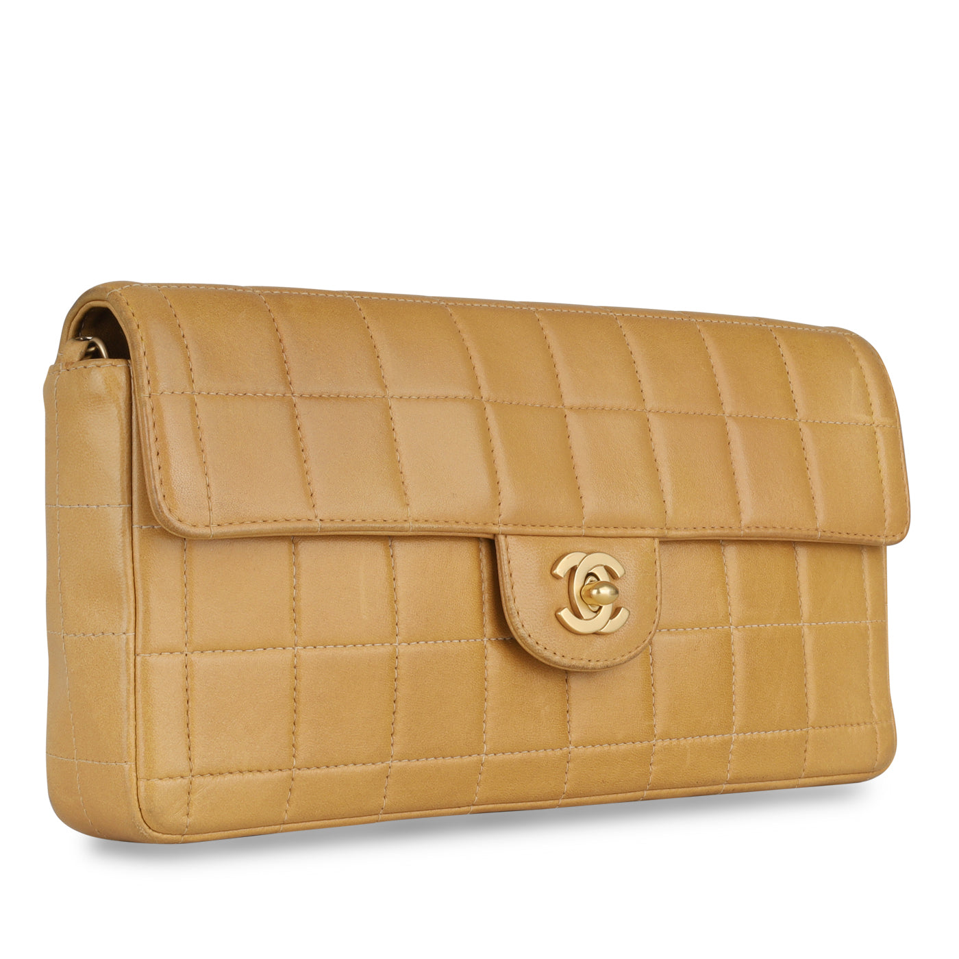 Chanel Lambskin Gold Shoulder Bag Style 22