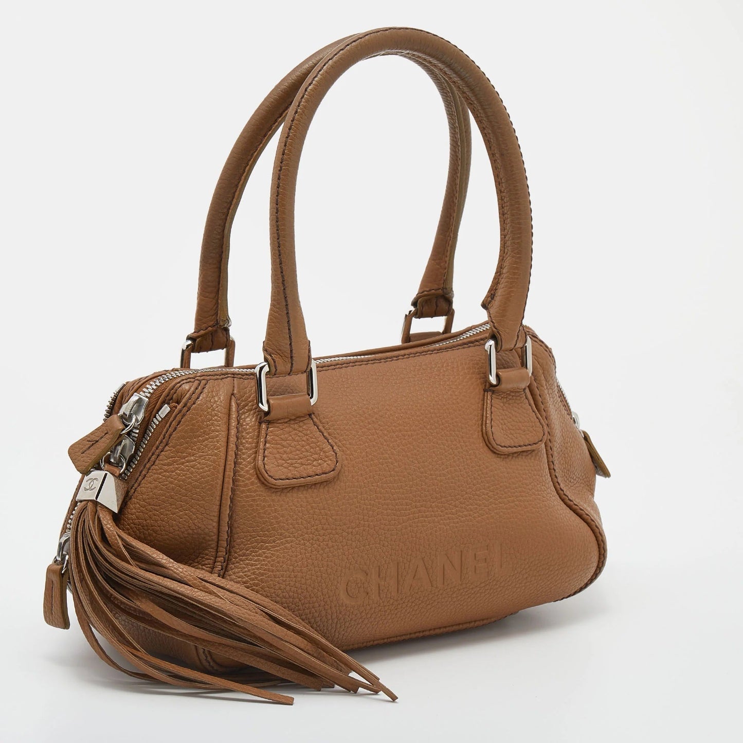 Chanel Small Calfskin Leather Handbag